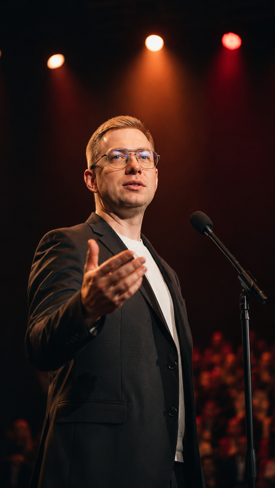 Владимир Кущенко на сцене